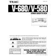 TEAC V680 Manual de Usuario