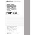 PIONEER PDP-S59 Manual de Usuario