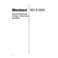 BLOMBERG KU51650 Manual de Usuario