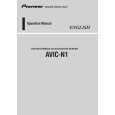 PIONEER AVIC-N1 Manual de Usuario