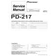PIONEER PD-217/WPWXJ Manual de Servicio