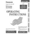 PANASONIC KXFP245 Manual de Usuario
