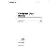 SONY CDP-CX88ES Manual de Usuario