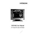 HITACHI DT3131E Manual de Usuario