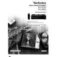 TECHNICS SUA700 Manual de Usuario