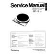 TECHNICS SP-15 Manual de Servicio