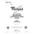 WHIRLPOOL RF3365XWN1 Catálogo de piezas