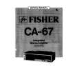 FISHER CA-67 Manual de Servicio