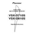 PIONEER VSX-D810S/MVXJI Manual de Usuario
