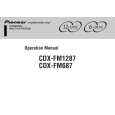 PIONEER CDX-FM1287 Manual de Servicio