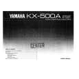 YAMAHA KX-500A Manual de Usuario