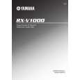 YAMAHA RX-V1000 Manual de Usuario