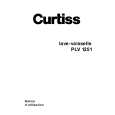 CURTISS PLV1251 Manual de Usuario