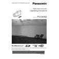 PANASONIC PVDV852 Manual de Usuario