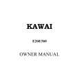 KAWAI E260 Manual de Usuario