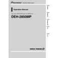 PIONEER DEH-2850MP/XU/ES Manual de Usuario
