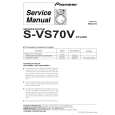PIONEER S-VS70V/XTL/NC Manual de Servicio