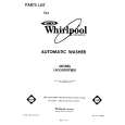 WHIRLPOOL LA5580XPW0 Catálogo de piezas