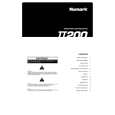 NUMARK TT200 Manual de Usuario