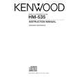 KENWOOD HM535 Manual de Usuario