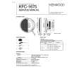 KENWOOD KFC1675 Manual de Servicio
