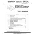 SHARP MX-RPX1 Manual de Servicio