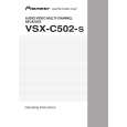 PIONEER VSX-C502-S/FLXU Manual de Usuario