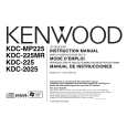 KENWOOD KDC225MR Manual de Usuario