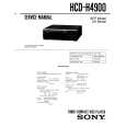 SONY HCD-H4900 Manual de Servicio