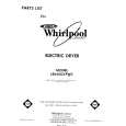 WHIRLPOOL LE6400XPW0 Catálogo de piezas