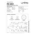 INFINITY RS6001 Manual de Servicio