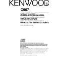 KENWOOD C907 Manual de Usuario