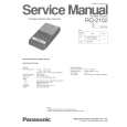 PANASONIC RQ2102 Manual de Servicio
