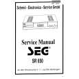 SEG SR650 Manual de Servicio