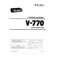 TEAC V-770 Manual de Servicio