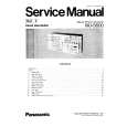 PANASONIC WJ5600 Manual de Servicio