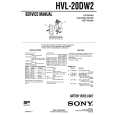 SONY HVL-20DW2 Manual de Servicio
