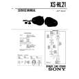 SONY XS-HL21 Manual de Servicio