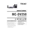 TEAC MC-DV250 Manual de Servicio