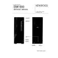 KENWOOD SW-900 Manual de Servicio