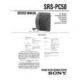 SONY SRS-PC50 Manual de Servicio