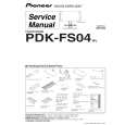 PIONEER PDK-FS04 Manual de Servicio