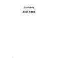 ZANUSSI ZCG530S Manual de Usuario