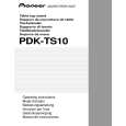PIONEER PDK-TS10/WL5 Manual de Usuario