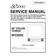 SV2000 WV20D5 Manual de Servicio