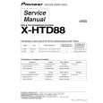 PIONEER X-HTD88/DLXJ2 Manual de Servicio