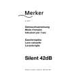 MERKER SILENT42DBABR Manual de Usuario