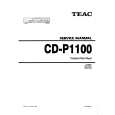 TEAC CDP1100 Manual de Servicio