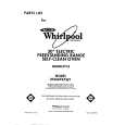 WHIRLPOOL RF366PXXQ1 Catálogo de piezas
