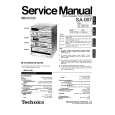 TECHNICS SA-007C Manual de Servicio